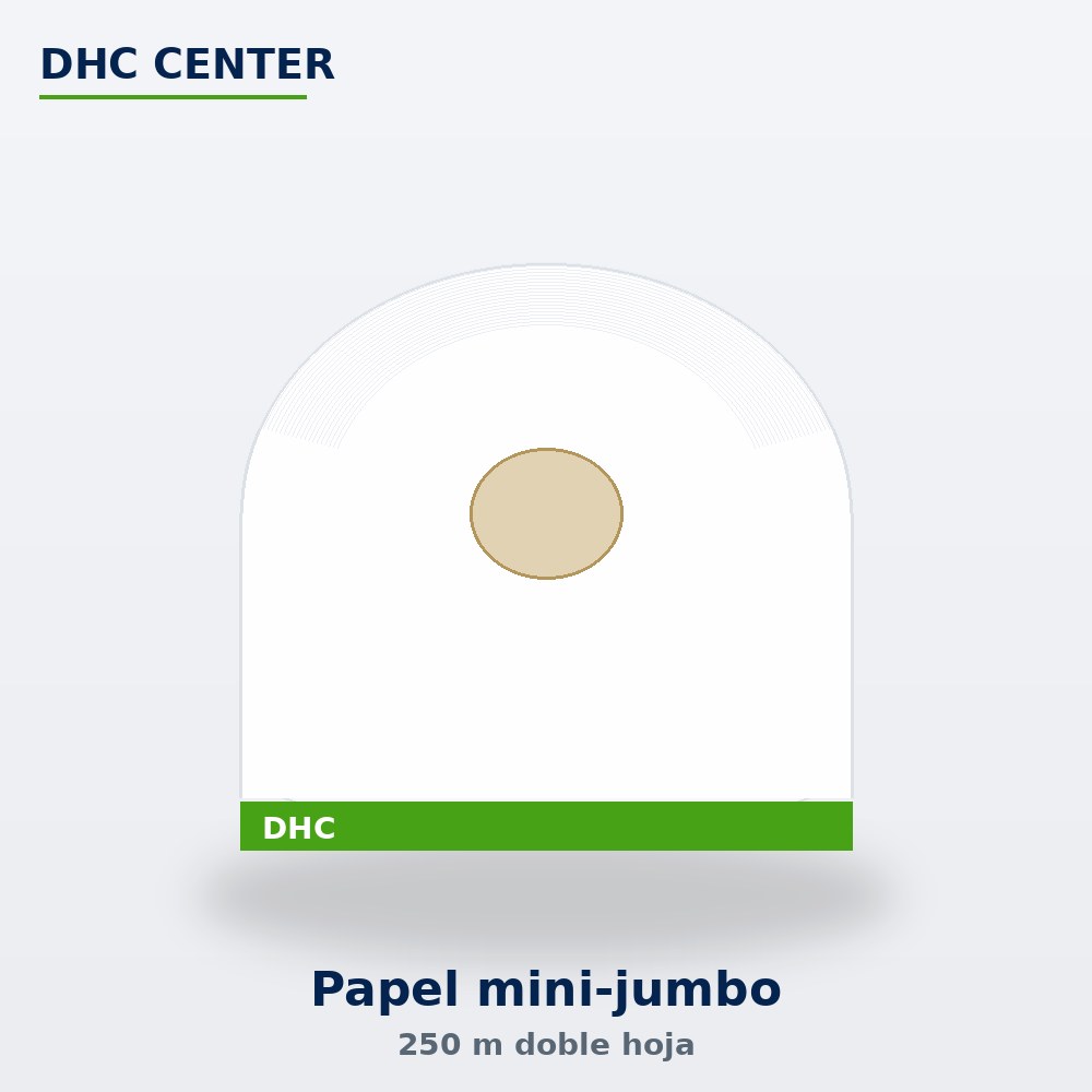 Papel higiénico mini-jumbo 250m